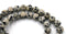 Matte Dalmatian Jasper Gemstone Beads, 8mm, Round